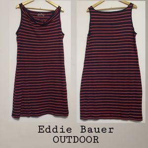EUC EDDIE BAUER OUTDOORS Sleeveless striped dress